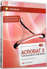 Acrobat X fr Business und Bro DVD