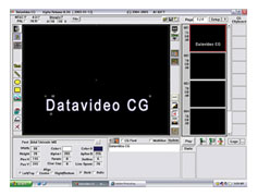 CG-100 SDI Live-Text Software f. SE-800