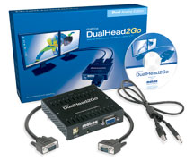 DualHead 2 Go USB powered