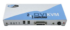 2x1 DVI KVM Switcher