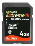 SD Extreme III 4 GB