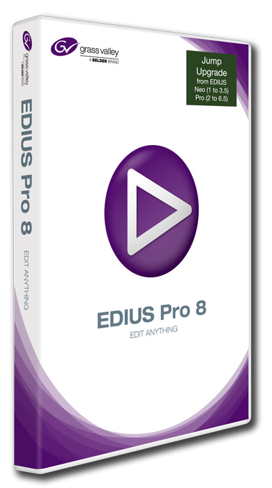 EDIUS Pro 8 Jump Upgrade von EDIUS 2-6.5 / Neo